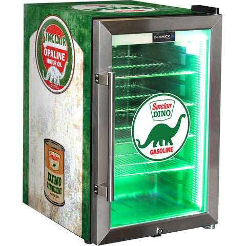 Dino Vintage Fuel Pump Branded Bar Fridge, Great gift idea! - Model SC70-FP-DINO