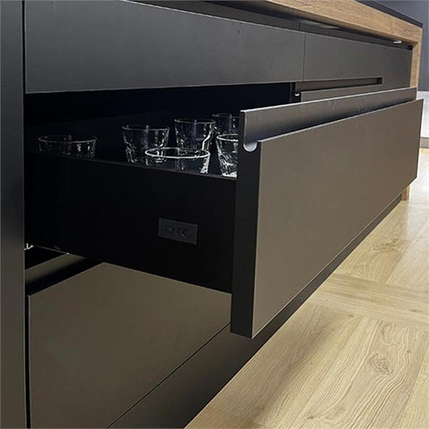 DTC Dragon Pro Drawer Kit | Tilt Adjust, 40 kg — Matt Black