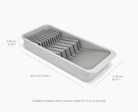 2-piece DrawerStore™ Cutlery & Knife Organiser Set