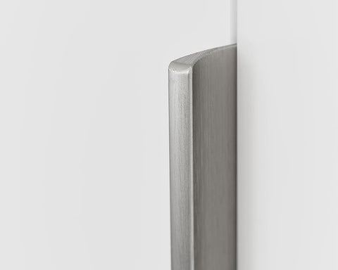 Furnipart Edge Straight Handle. Finish: Inox Look