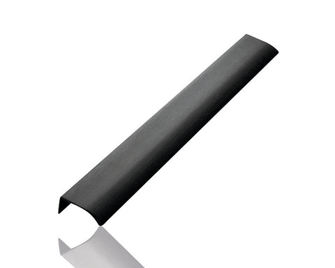 Furnipart Edge Straight handle. Finish: Brushed Matte Black. Length: 350mm