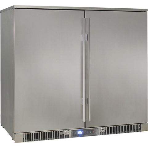 Outdoor Rhino ENVY Bar Fridge Coldest Beer 43ºC+ Best Alfresco 316 Marine Grade Stainless Steel Body - Model ENV2H-SD: Built indoors or out