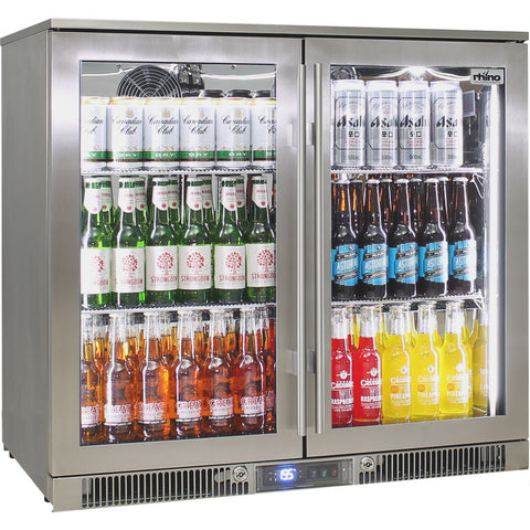 Outdoor Rhino ENVY Bar Fridge Coldest Beer 43ºC+ Best Alfresco 316 Marine Grade Stainless Quiet With No Condensation - Model ENV2H-SS: Cold even on scorcher days