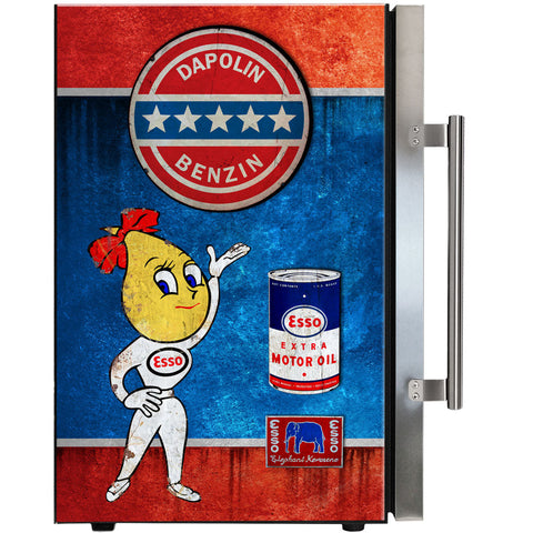 Esso Vintage Fuel Pump Branded Bar Fridge, Great gift idea! - Model SC70-FP-ESSO