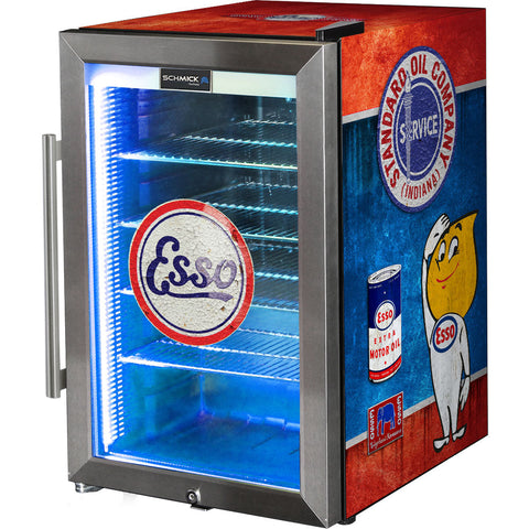 Esso Vintage Fuel Pump Branded Bar Fridge, Great gift idea! - Model SC70-FP-ESSO