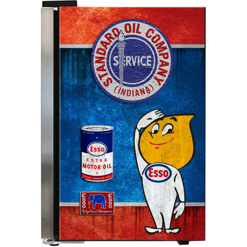 Esso Vintage Fuel Pump Branded Bar Fridge, Great gift idea! - Model SC70-FP-ESSO