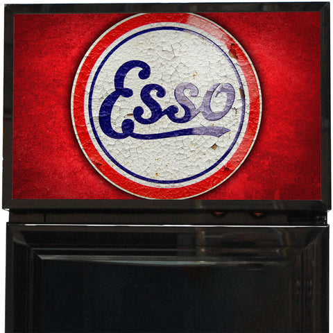 Esso Fuel Pump Branded Skinny Upright Bar Fridge - Model SS-P160-FP-ESSO