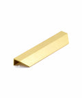 Medium Brass Angled Lip Pull Handle Photo