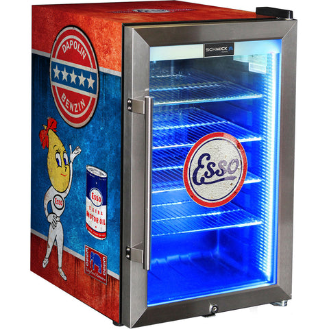 Esso Vintage Fuel Pump Branded Bar Fridge, Great gift idea! - Model SC70-FP-ESSO