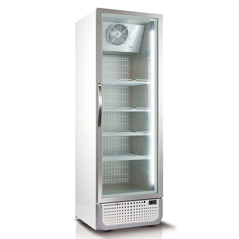 396L Glass Door Display Freezer (F5PRO-H-WH-AU-HU)