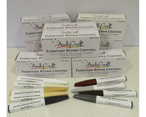 AndyCraft Furniture Repair Crayons in Birch