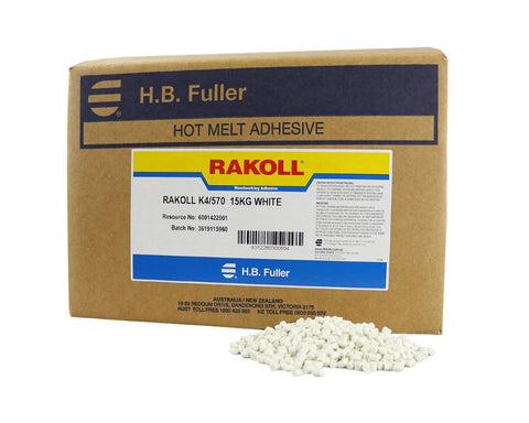 Rakoll Hot Melt Glue - Granules White 15kg