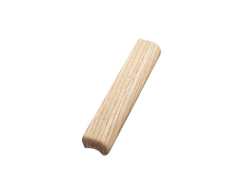 Furnipart Glove Handle. Finish: Oak Clear Lacquered