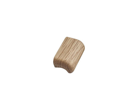 Furnipart Glove Handle. Finish: Oak Clear Lacquered