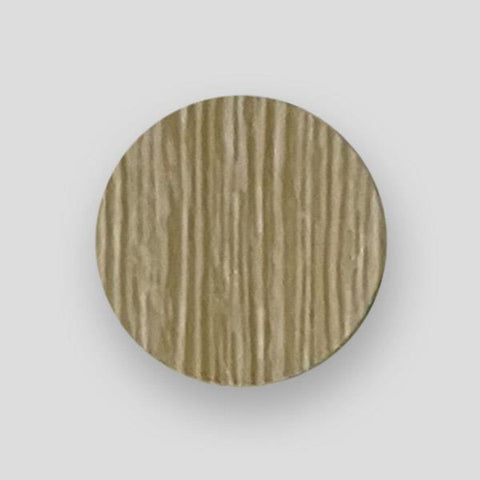 Screw covers, stick-on, Woodgrain - Teak, Ø15mm, 96 pcs [1 sheet]