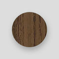 Screw covers, stick-on, Woodgrain - Walnut, Ø15mm, 96 pcs [1 sheet]