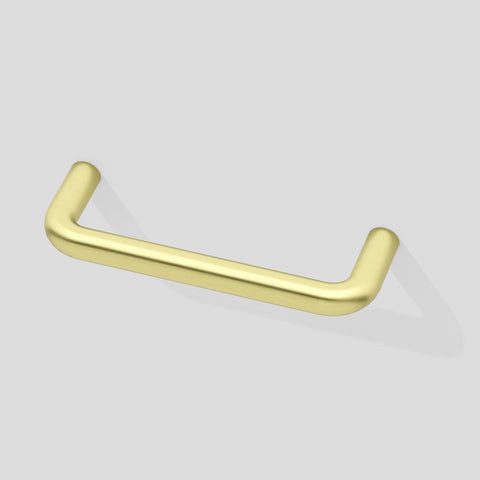 Handle style 314.G - D-end Ø10mm, Brushed Gold