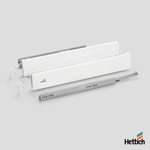 Hettich Atira Drawer – 30kg Silent – White