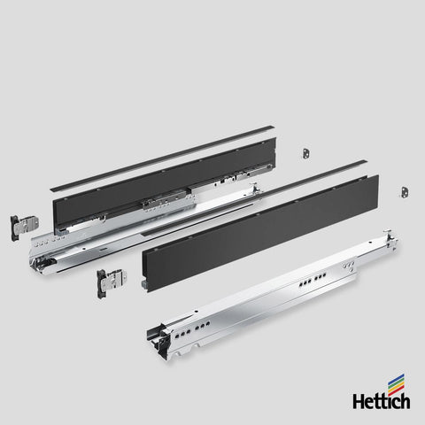 Hettich AvanTech YOU Drawer – Anthracite, Actro Silent 40kg