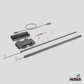 Hettich AvanTech YOU Illumination Design Profile – Anthracite The Hettich AvanTech YOU Illumination Design Profile in Anthracite is a premium accessory designed to elevate your AvanTech YOU drawer system with integrated, ambient lighting. This slim, anthr