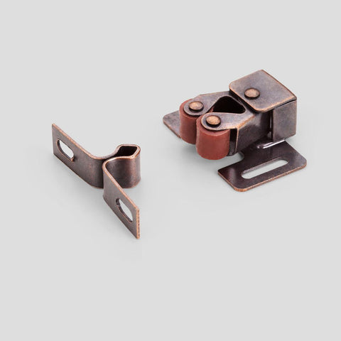 Twin Roller Catch - Brown