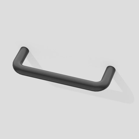 Handle style 314.B - D-end Ø10mm, Matt black