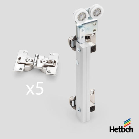 Hettich WingLine 230 – Folding Door System Set