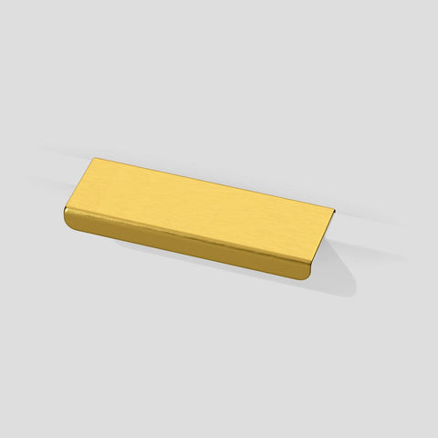 Handle Style 347.G – Lip-Pull, Brushed Brass Look / Gold