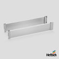 Hettich Atira TopSide Add-On Set – Silver The Hettich Atira TopSide Add-On Set in Silver is a high-quality extension kit designed to increase the side height of your Atira drawer system. Perfect for higher front drawers, internal drawer configurations, or