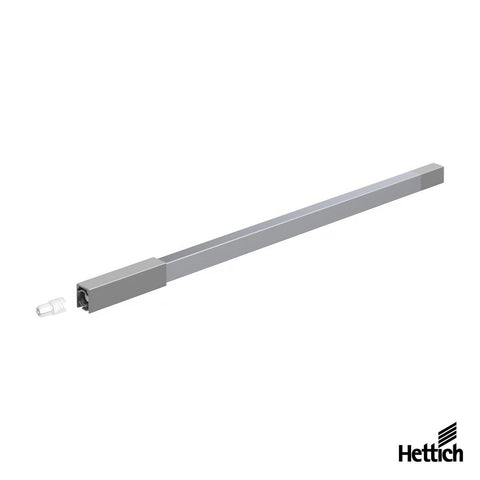 Hettich Atira lengthwise railing, Silver