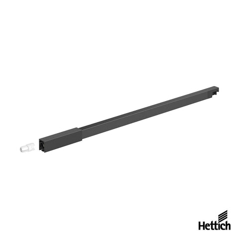 Hettich Atira Lengthwise Railing, Anthracite
