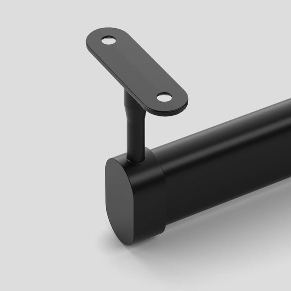 Oval End Pillar — Black