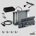 Hettich Easys Push-to-Open Silent for Bins – Stand-Alone Kit with Power Cable This kit makes push-to-open silent possible for pull-out bin units. Ideal for use with waste bins Suitable for retrofitting Few components for ease of installation:Connection di