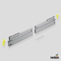 Hettich TopLine L, Soft-OPENING silent system Premium top-running sliding door system for smooth, soft-opening functionality on wardrobe doors. The Hettich TopLine L Soft-OPENING Silent System is designed for high-performance, top-running sliding doors wi