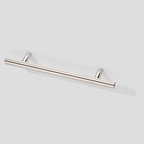 Handle Style 312 - T-bar Ø12mm, Solid, Brushed Stainless Steel