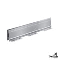 Hettich Atira Drawer Side Profile, Silver The Hettich Atira Drawer Side Profile in Silver is a key component of the Atira drawer system, known for its clean lines, stability, and modern aesthetic. These metal side panels are used to construct or repair dr