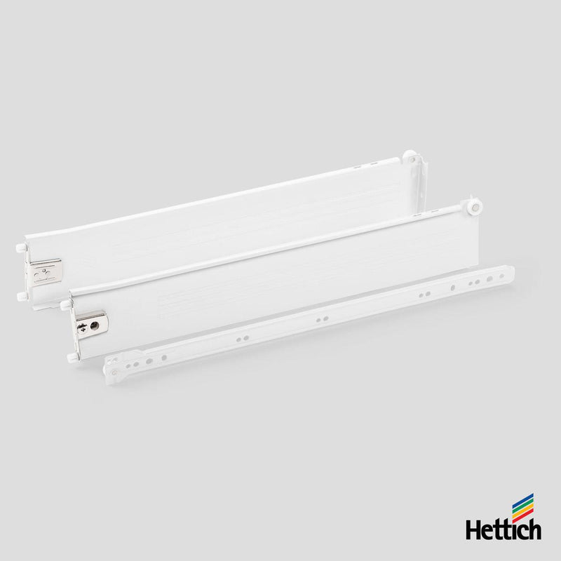 Hettich MultiTech Drawer Set The Hettich MultiTech Drawer Set is a reliable and economical metal drawer solution perfect for kitchen, bathroom, wardrobe, and office furniture. Known for its proven quality and fast assembly, the MultiTech system is ideal f
