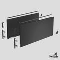Hettich AvanTech YOU drawer, Anthracite, no runners The Hettich AvanTech YOU Drawer in Anthracite offers sophisticated aesthetics and high-performance engineering, perfect for premium cabinetry. With its deep anthracite finish and ultra-slim 13mm side pro
