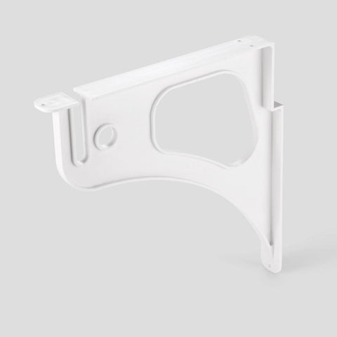 Shelf bracket - Wardrobe, Plastic, White