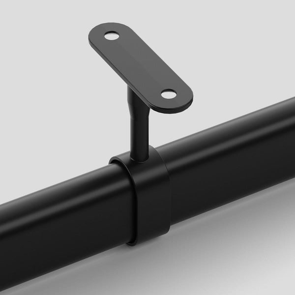 Oval Centre Pillar — Matte Black
