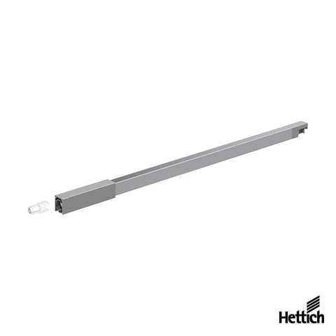 Hettich Atira lengthwise railing, Silver