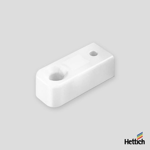 Hettich Atira internal drawer front stabiliser, White, 1 pc