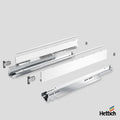 Hettich AvanTech YOU Drawer, Actro Silent 40kg, White The Hettich AvanTech YOU Drawer in White with Actro Silent 40kg runners offers the perfect blend of sleek design, reliable performance, and ultra-quiet functionality. Its 13mm slim side profile, crisp