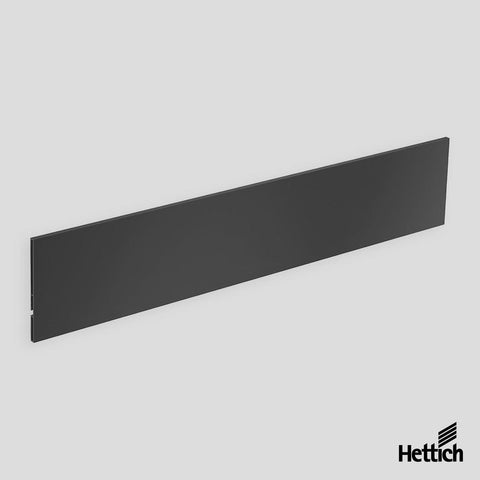 Hettich AvanTech YOU Internal drawer front, height for illumination, Anthracite