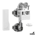 Hettich WingLine L – Top Wheel (25 kg / Double Hinge Leaf) Design optimised with improved rollers and flexible roller mounts for enhanced convenience and outstanding running performance With self closing feature For applications without comfort unit Advic