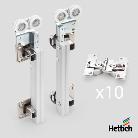 Hettich WingLine 230 – Folding Door System Set