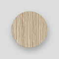 Screw covers, stick-on, Woodgrain - Victorian Ash, Ø15mm, 96 pcs [1 sheet]