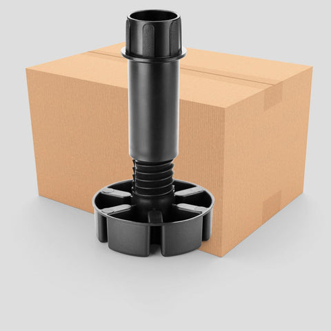 Cabinet leg / feet, 120 - 180mm / 90 - 130mm