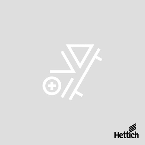 Hettich Sensys 95° Hinge for Thick Doors – No Overlay / Crank, Press-In | 9091421