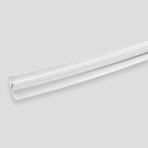 T-mould edging - White, 17.5mm x 200m